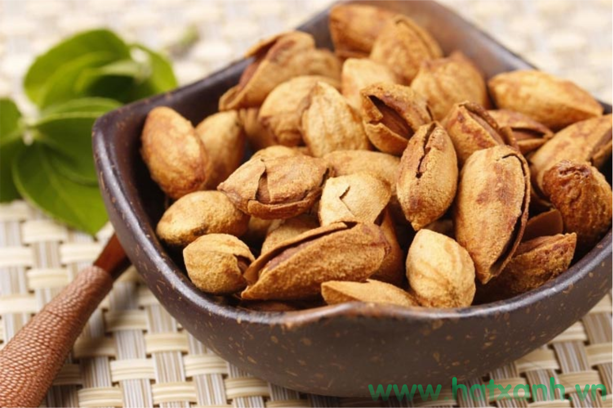 Shop hạt xanh bán hạt hạnh nhân nhập khẩu